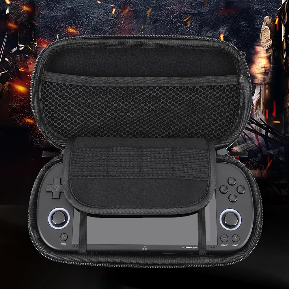 For Trimui Smart Pro EVA Hard Carrying Case Anti-scratch Hardshell Case Dustproof Waterproof Storage for Handheld Game Console