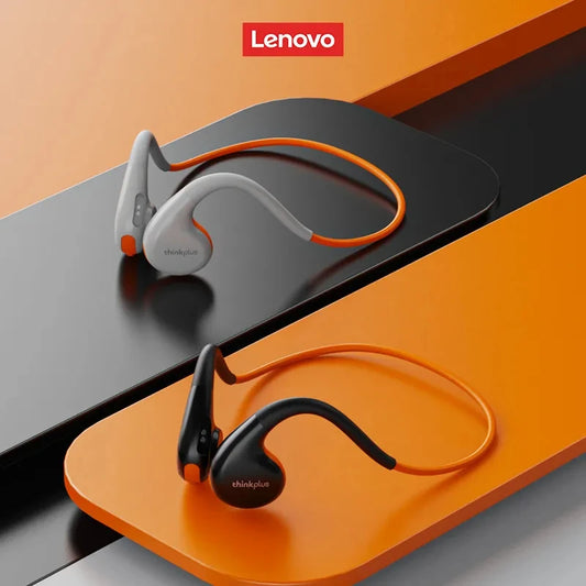 Original Lenovo X7 Air Conduction Headphone Wireless Bluetooth 5.3 Earphones Bone Conduction Sports Headset Outdoor EarHook Mic