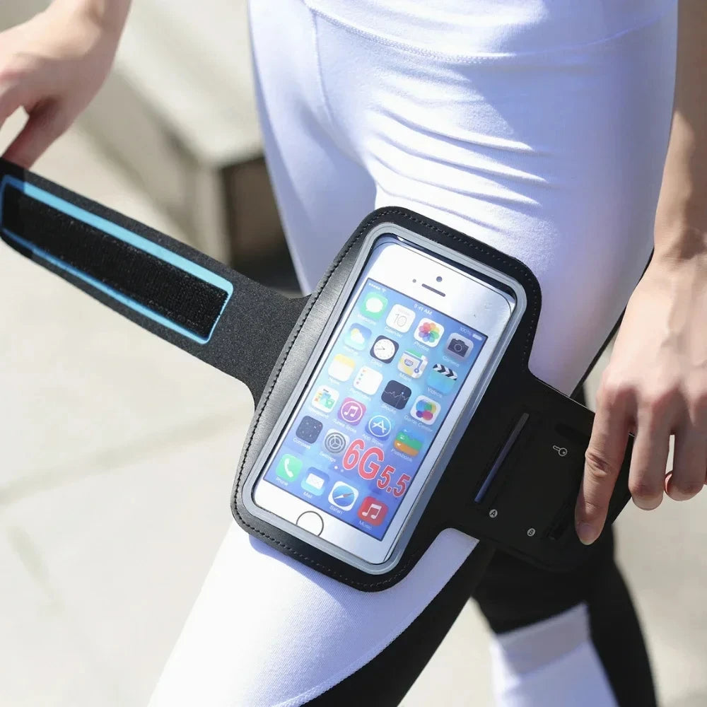 Mobile Phone Armband Outdoor Sports Smartphone Holder Gym Running Phone Bag Arm Band Cases for Samsung for IPhone Arm bag