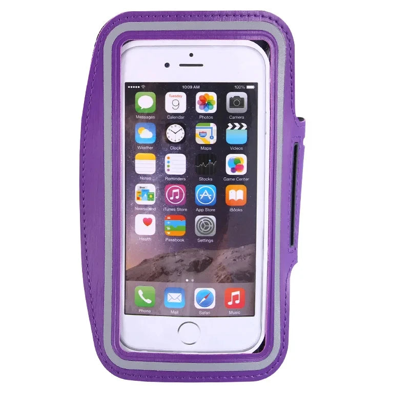 Mobile Phone Armband Outdoor Sports Smartphone Holder Gym Running Phone Bag Arm Band Cases for Samsung for IPhone Arm bag